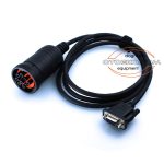 J1939 9 Pin - RS232 Dönüştürücü Kablo Soketi / Siyah Tip 1