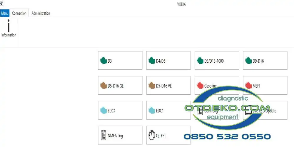 Volvo Vodia V5.2.50 Marin Diagnostik Yazılımı