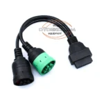 J1939 9 + 9 Pin - Obd2 Dönüştürücü Kablo Soketi - Görsel 3