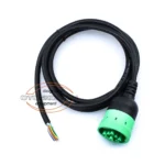 J1939 9 Pin Ucu Açık Kablo / Yeşil