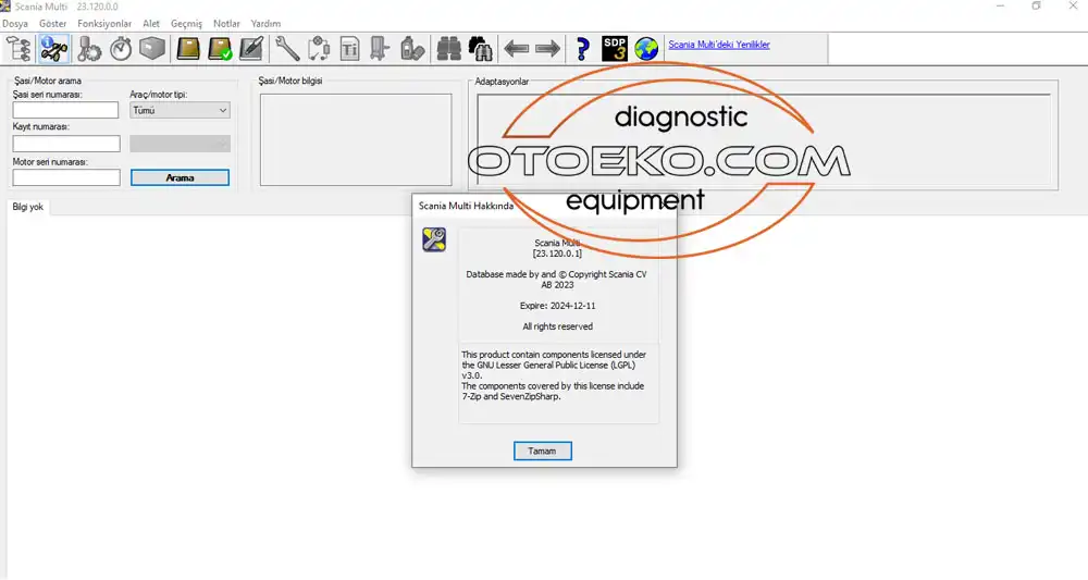 Scania Multi v2024.05 Teşhis Yazılımı