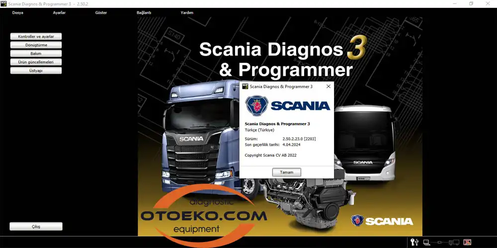 Scania SDP 3 Arıza Tespit Yazılımı