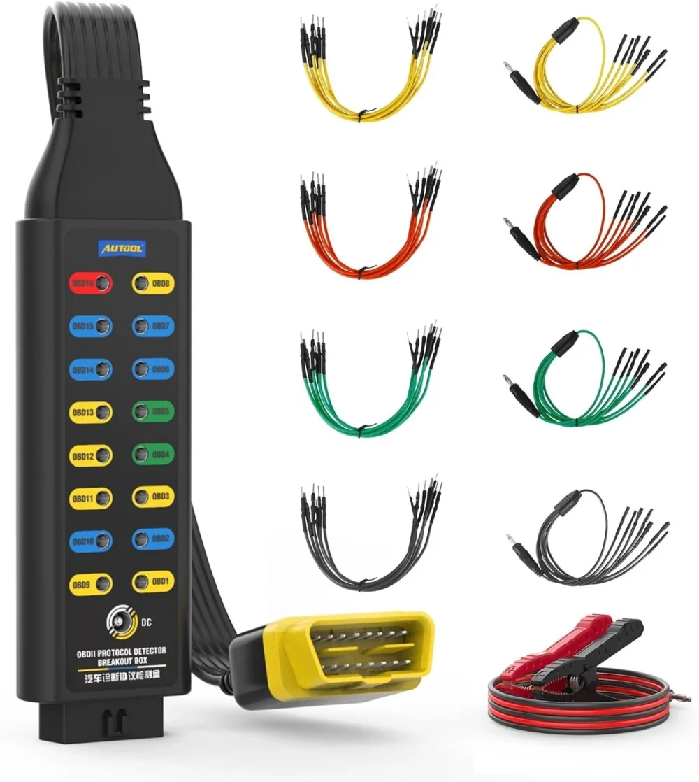 Autool OBD2 Breakout Box Protokol Algılayıcı - Görsel 4