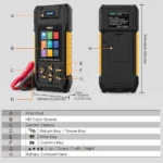 Autool BT960 Akü Test ve Teşhis Cihazı / Yazıcılı + EV Dahil - Görsel 5