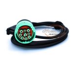 J1939 9 Pin - RS232 Dönüştürücü Kablo Soketi / Yeşil Tip 2 - Görsel 4