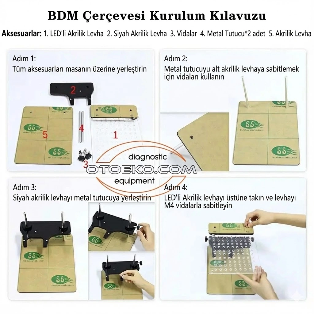 BDM PlexiGlass Tezgahı Kurulum Süreci